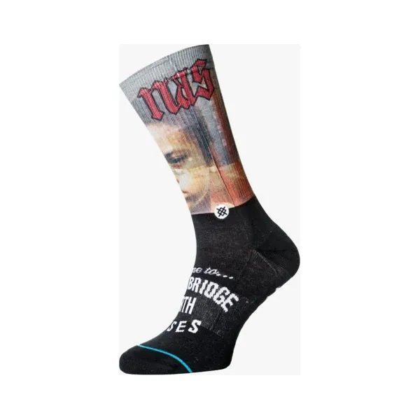 Stance Skarpety Anthem Nas , czarny, rozmiar L. Czarne skarpety damskie Stance, bez wzorów, z bawełny. W wyprzedaży za 59.99 zł.