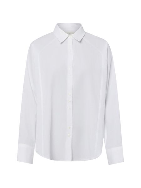 Msch Copenhagen Bluzka Kobiety Lyocell biały, S. Białe bluzki damskie MSCH Copenhagen, s, bez wzorów, z lyocellu, biznesowe, bez kołnierzyka, bez ramiączek. Za 349.95 zł.