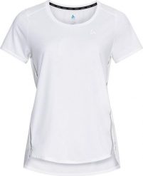 T-Shirt Biegowy Odlo Zeroweight Chill-Tec Kobieta. Białe t-shirty damskie Odlo, l, bez wzorów, z materiału, bez kołnierzyka. Za 217.20 zł.