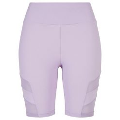Damskie uda z wysoką talią Urban Classics Tech Mesh GT. Białe szorty sportowe damskie Urban Classics, bez wzorów, z meshu, sportowe, z podwyższonym stanem. Za 103.50 zł.