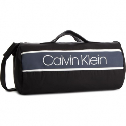 Torba CALVIN KLEIN - Strike Nylon C Duffle K50K504212 001. Czarne torby sportowe męskie marki Calvin Klein, z materiału. Za 599.00 zł.