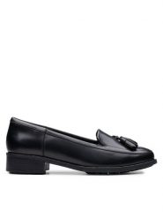 Clarks Loafersy Havisham Edge 26178703 Czarny. Czarne mokasyny damskie Clarks, ze skóry. Za 279.99 zł.