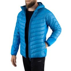 Kurtka pikowana turystyczna męska Viking Bart Warm Pro, PrimaLoft. Niebieskie kurtki męskie Viking, m, bez wzorów, z puchu, sportowe, bez kaptura. Za 499.90 zł.