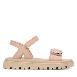 Sandały Primigi. Czerwone sandały dziewczęce Primigi, bez zapięcia. Za 279.99 zł.