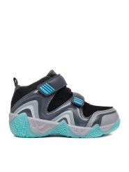 SHAQ Sneakersy EO-SHAQNOVA AQ95073T-BS Czarny. Czarne buty sportowe chłopięce Shaq, bez wzorów, ze skóry, bez zapięcia. Za 199.99 zł.