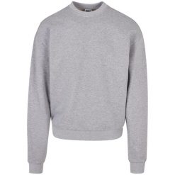 Bluza Męska Ultra Heavy Crew Neck. Szare bluzy męskie Urban Classics, m, bez wzorów, bez kaptura. Za 221.99 zł.