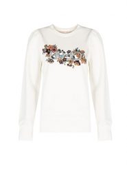 Liu Jo Bluza "Chiusa" | WF2331 F0090 | Kobieta | Biały. Białe bluzy damskie Liu Jo, s, bez wzorów, z bawełny, bez kaptura. W wyprzedaży za 299.00 zł.