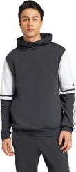 Bluza męska adidas Squadra 25 Sweat Hoody czarno-biała JE2776 2XL. Białe bluzy męskie Adidas, m, bez wzorów, bez kaptura. Za 376.70 zł.