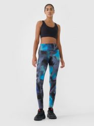 4F Legginsy treningowe z wysokim stanem damskie - multikolor XL. Legginsy damskie 4f, s, bez wzorów, z dzianiny, z podwyższonym stanem, na fitness i siłownię. W wyprzedaży za 129.99 zł.