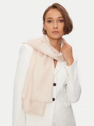 Guess Chusta AW5191 POL03 Różowy. Czerwone czapki i kapelusze damskie Guess, z aplikacjami, z materiału. Za 289.99 zł.