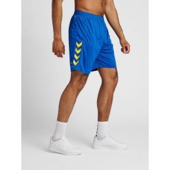 Spodenki piłkarskie męskie Hummel Core XK Poly Shorts. Niebieskie krótkie spodenki sportowe męskie Hummel, l, bez wzorów, do piłki nożnej. Za 120.00 zł.