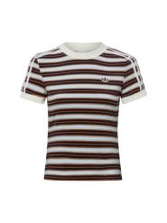 Adidas Originals Koszulka Kobiety brązowy|wielokolorowy, S. Brązowe t-shirty damskie adidas Originals, s, bez wzorów, z bawełny, retro, bez kołnierzyka. Za 119.95 zł.
