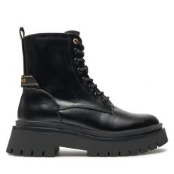 Trapery Pepe Jeans. Czarne śniegowce i trapery damskie Pepe Jeans, z jeansu. Za 339.99 zł.
