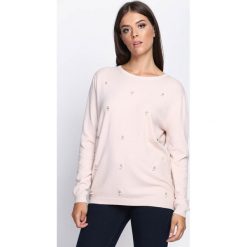Jasnoróżowy Sweter Loved Again. Swetry damskie marki Born2be. Za 69.99 zł.