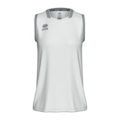 Damski jersey Errea Magic. Białe koszulki sportowe damskie ERREA, bez wzorów, z jersey, sportowe, bez kołnierzyka. Za 183.50 zł.