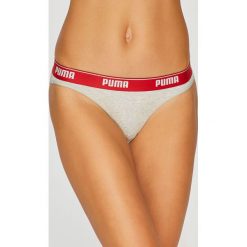 Puma - Figi (2-pack). Brązowe figi damskie Puma, z bawełny. Za 89.90 zł.