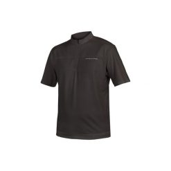 Koszulka rowerowa męska Endura Hummvee II S/S. Czarne koszulki sportowe męskie ENDURA, m, bez wzorów, bez kołnierzyka, bez ramiączek, rowerowe. Za 211.60 zł.