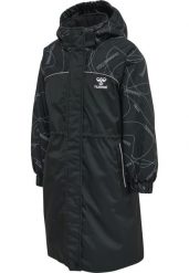 Dziewczęca kurtka wodoodporna Hummel Conquer Xx Tex. Czarne kurtki i płaszcze dla dziewczynek Hummel, bez wzorów, z materiału, z kapturem. Za 389.00 zł.