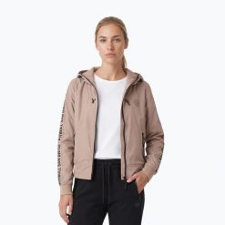 Kurtka damska Pitbull Aaricia Stripes Nylon Hooded. Brązowe kurtki damskie PITBULL, s, bez wzorów, z materiału, bez kaptura. Za 229.99 zł.