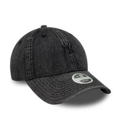 Czapka z daszkiem New Era femme New York Yankees 9Twenty. Czarne czapki i kapelusze damskie New Era, bez wzorów, z bawełny, eleganckie. Za 154.50 zł.