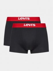 Levi's® Komplet bokserek 37149-0829 Czarny. Czarne bokserki męskie m, bez wzorów, z bawełny. Za 79.99 zł.