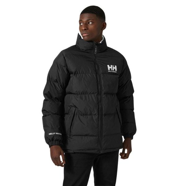 Kurtka odwracalna Helly Hansen Urban. Czarne kurtki męskie Helly Hansen, m, bez wzorów, z puchu, bez kaptura. W wyprzedaży za 643.00 zł.