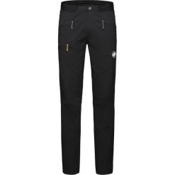 Spodnie softshell męskie Mammut Aenergy Light SO Pants. Czarne spodnie sportowe męskie Mammut, na lato, m, bez wzorów, z softshellu, trekkingowe. Za 807.99 zł.