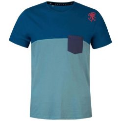 Koszulka Rafiki Grab LT. Niebieskie koszulki sportowe męskie Rafiki, bez wzorów, bez kołnierzyka, bez ramiączek, wspinaczkowe. Za 222.85 zł.