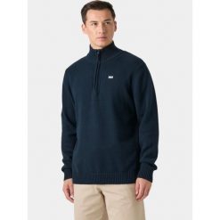 Sweter Męski Helly Hansen Smoegen 1/2 Zip. Niebieskie swetry przez głowę męskie Helly Hansen, m, bez wzorów, bez kołnierzyka. Za 559.00 zł.