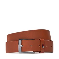 Pasek Męski Tommy Hilfiger. Brązowe paski damskie Tommy Hilfiger, bez wzorów. Za 129.99 zł.