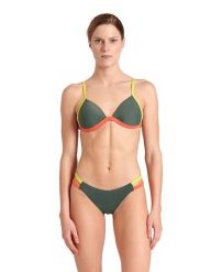 Strój kąpielowy damski dwuczęściowy bikini basen plaża Arena Pro File. Zielone bikini damskie Arena, na lato, l, bez wzorów. Za 121.98 zł.