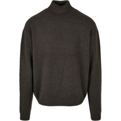 Sweter Męski Z Okrągłym Dekoltem. Brązowe bluzy męskie Urban Classics, m, bez wzorów, bez kaptura. Za 137.99 zł.