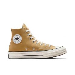 Buty Dorosły Converse Chuck 70 brązowy. Żółte trampki i tenisówki damskie Converse, bez wzorów, eleganckie, bez zapięcia. Za 404.25 zł.