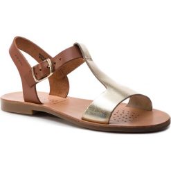 Sandały GEOX - J S. Violet G.C J929GC 04344 C5G2X D Caramel/Gold. Klapki damskie Geox. W wyprzedaży za 219.00 zł.