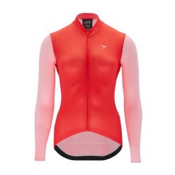 Koszulka rowerowa damska SILVINI Valfura. Czerwone bluzy sportowe damskie Silvini, l, bez wzorów, bez kołnierzyka, bez ramiączek, rowerowe. Za 219.99 zł.