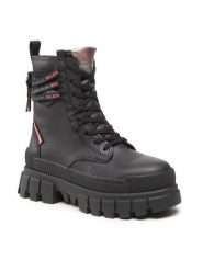 Palladium Trapery Revolt Boot Lth 97240-010-M Czarny. Czarne kozaki damskie Palladium, ze skóry. Za 699.99 zł.