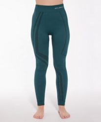 Spodnie damskie z wełną merino Brubeck THERMO WOOL by Pustelnik. Czarne spodnie snowboardowe damskie Brubeck, l, bez wzorów, z dzianiny, narciarskie. Za 181.49 zł.