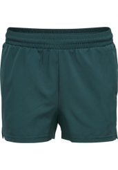 Szorty damskie Hummel Move Grid. Zielone szorty sportowe damskie Hummel, na wiosnę, xl, bez wzorów, z elastanu, klasyczne, z standardowym stanem, na fitness i siłownię. Za 175.40 zł.