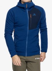 Bluza rozpinana męska Mountain Equipment Shroud Hooded Jacket. Niebieskie bluzy męskie MOUNTAIN EQUIPMENT, l, bez wzorów, z materiału, bez kaptura. Za 843.55 zł.