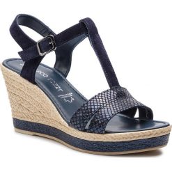 Espadryle MARCO TOZZI - 2-28340-22 Navy Comb 890. Klapki damskie marki Marco Tozzi. Za 199.90 zł.