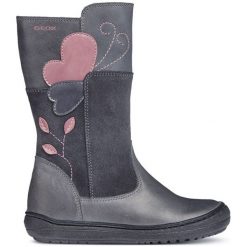 Geox Kozaki Dziewczęce Hadriel 27 Szare. Buty zimowe dziewczęce marki Geox. Za 369.00 zł.