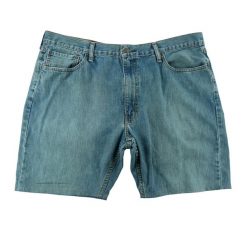 Second life - Levi Strauss szorty męskie 559 W40 - Jak nowy. Niebieskie krótkie spodenki sportowe męskie Levi's, l, bez wzorów. Za 85.16 zł.
