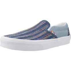 Buty VANS CLASSIC SLIP-ON 2GETHE Niebieski. Niebieskie trampki i tenisówki damskie Vans, bez wzorów, z tkaniny, bez zapięcia. Za 261.99 zł.