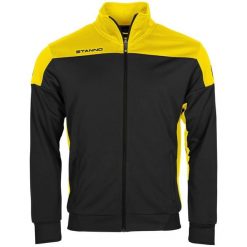 Bluza dresowa zapinana na zamek błyskawiczny Stanno Pride. Czarne bluzy damskie STANNO, l, bez wzorów, z dresówki, bez kaptura. Za 242.00 zł.