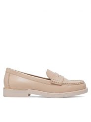 Gino Rossi Lordsy LUISA-112989 Beżowy. Brązowe mokasyny damskie Gino Rossi, ze skóry. Za 259.99 zł.