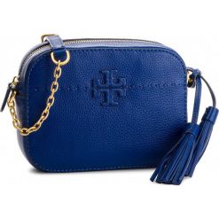 Torebka TORY BURCH - Mcgraw Camera 50584 Bright Indigo 493. Niebieskie torebki do ręki damskie marki Tory Burch, ze skóry. Za 1,259.00 zł.