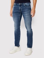 Guess Jeansy M2YAN1 D4Q42 Niebieski Skinny Fit. Niebieskie jeansy męskie Guess. Za 399.99 zł.