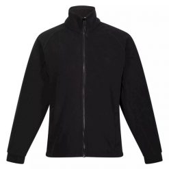 Damska Bluza Polarowa Thor III (280g GSM). Czarne bluzy sportowe damskie Regatta, xl, bez wzorów, z polaru, bez kaptura, trekkingowe. Za 104.99 zł.