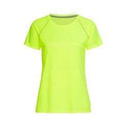 Koszulka Damska Active 140 Team Raglan. Żółte koszulki sportowe damskie Stedman, l, bez wzorów, sportowe, bez kołnierzyka. Za 52.99 zł.