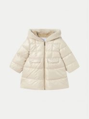 Mayoral Kurtka zimowa 2483 Beżowy Regular Fit. Brązowe buty zimowe dziewczęce Mayoral, na zimę, bez wzorów, z syntetyku, bez kaptura. Za 199.99 zł.